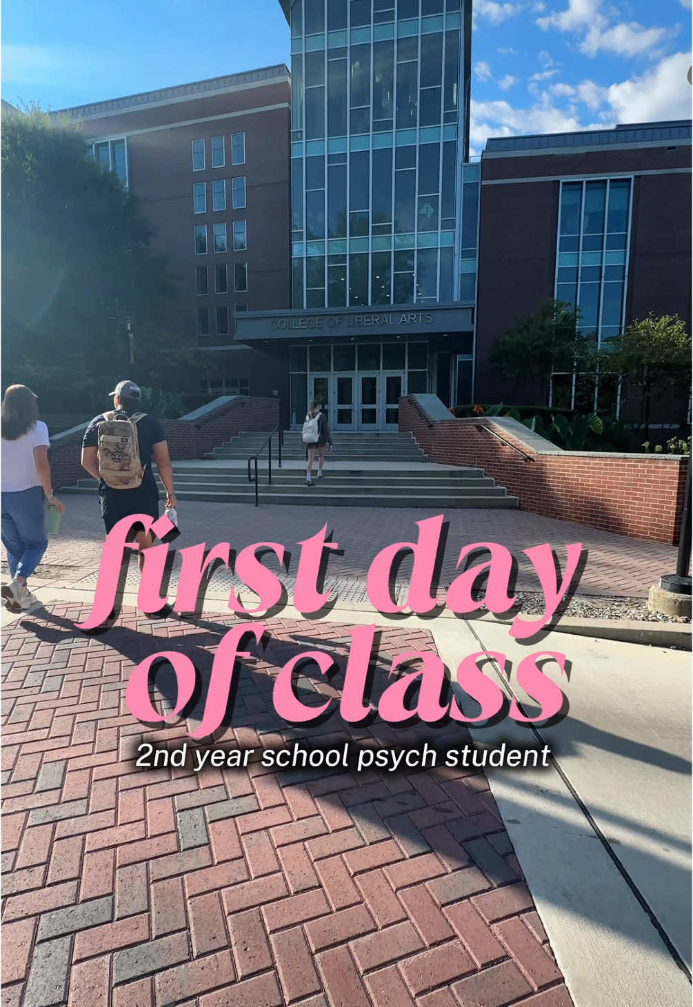 spend the first day of class with me as a 2nd year school psych grad student! I’m so excited to finally begin applying everything w/ elementary students this year 🥰 #fdoc #gradstudent #schoolpsychology #gradschool #gradschoollife #wellness #softcare #softlife #SelfCare #habits #practicumstudent #towsonuniversity 