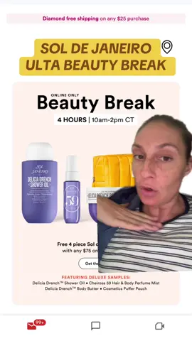 A lil @Sol de Janeiro Inc beauty break on ULTA rn!!!! This is a good one #greenscreen 
