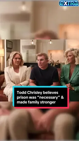 Todd Chrisley says he believes that he and wife Julie going to prison was actually “necessary” and made their family come out stronger.  Their new docuseries “The Chrisleys: Back to Reality” premieres as a two-night event on September 1 and 2 on @LifetimeTV.  #toddchrisley #juliechrisley @SavannahFChrisley 
