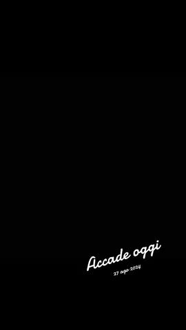#accadeoggi