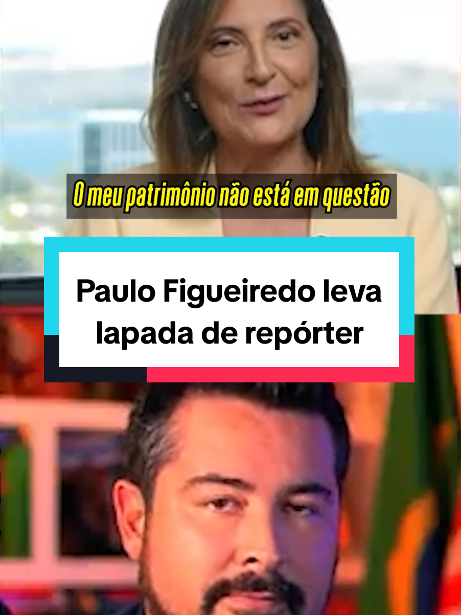 Paulo Figueiredo perde a linha com repórter que pergunta sobre o patrimônio dele. #polêmica #humor #galasfeios #cortespodcast 