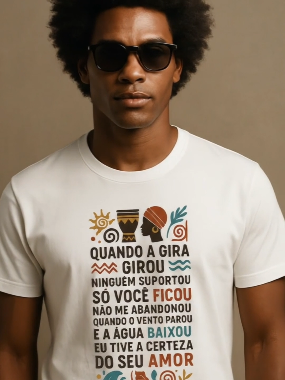 🎨✨ Conecte-se com sua ancestralidade em estilo! ✨🎨 👕 Camisetas com estampas únicas inspiradas nas tradições Afro-Brasileiras! Axé, força e identidade estampados em cada detalhe! Nossas camisetas celebram a beleza e a espiritualidade das religiões de matriz africana, como o Candomblé e a Umbanda, com respeito, arte e representatividade. 🖤 Estampas com: 🔸 Orixás 🔸 Símbolos sagrados 🔸 Frases de sabedoria e axé 🔸 Design moderno 🌱 Produção consciente | Unissex | Diversos tamanhos 📦 Enviamos para todo o Brasil! 💳 Pague no Pix, boleto ou no cartão! 📩 Dúvidas? Chama no Privado! ⚡ Vista sua fé, sua história e sua cultura com orgulho. 🔥 Edição limitada, garanta já a sua!  Ateliê Fios de Contas #ateliefiosdecontas #axe #sagrado #umbanda #candomblé #camisetaspersonalizadas 