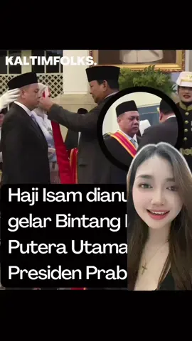 Dari tambang ke Istana Negara 🏛️🔥 Haji Isam resmi dianugerahi gelar Bintang Mahaputera Utama oleh Presiden Prabowo. Setuju nggak kalau beliau layak dapat penghargaan setinggi ini? #kaltimfolks #kaltim #kalimantantimur 