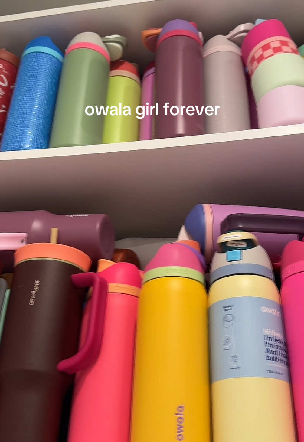 @Owala ily I promise I got it as a gift I would never cheat on you #owala #owalagirlie #owalawaterbottle #waterbottle #reusable 