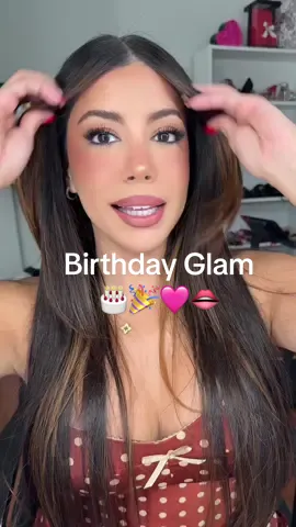 Birthday Yap 🎉🎐🧨 #birthdaygirl #virgo #glam #makeuptutorial #beautyroutine 