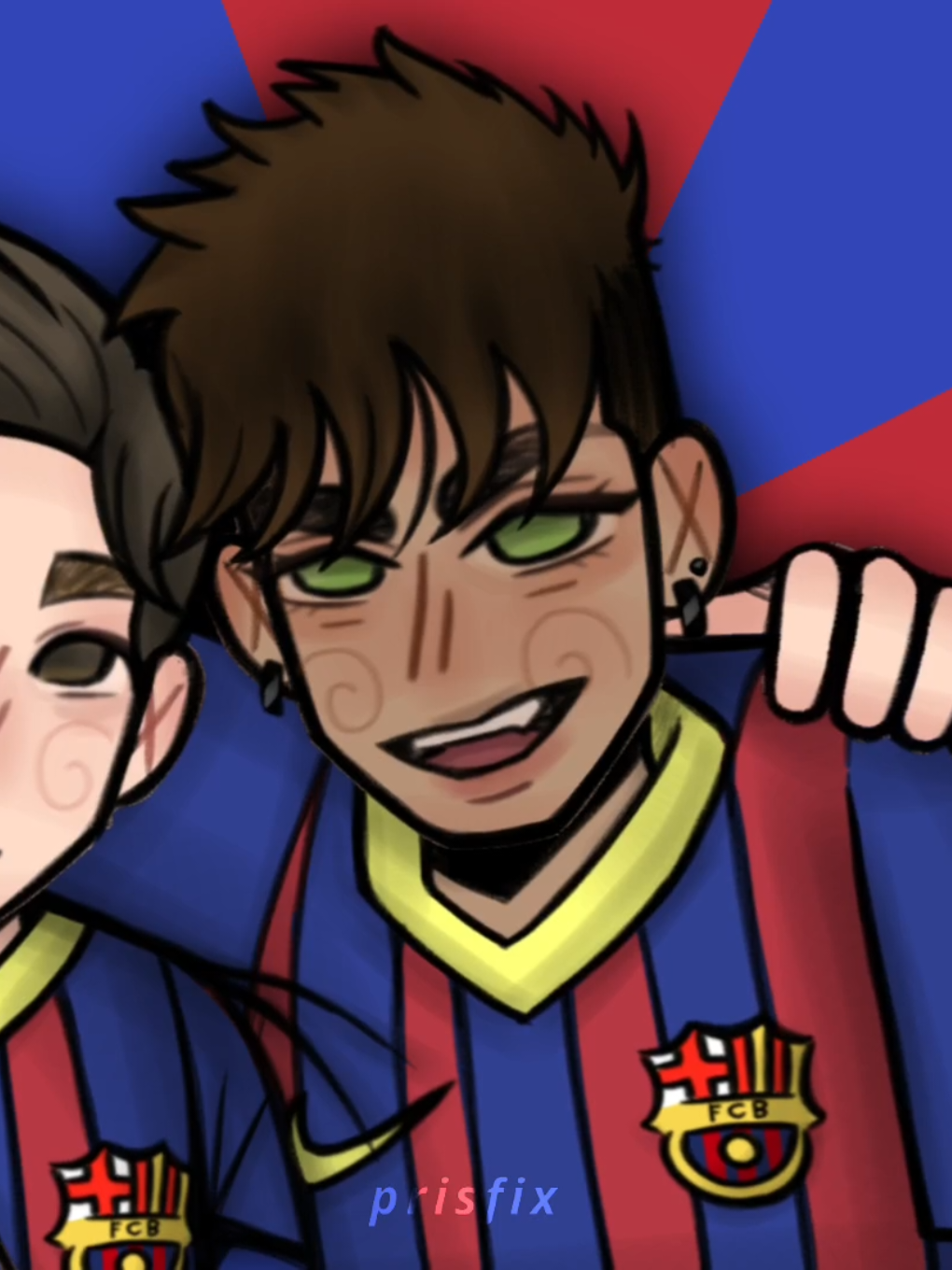VITAMINA 💊 #neymar #messi #barcelona #prisfix #animation 