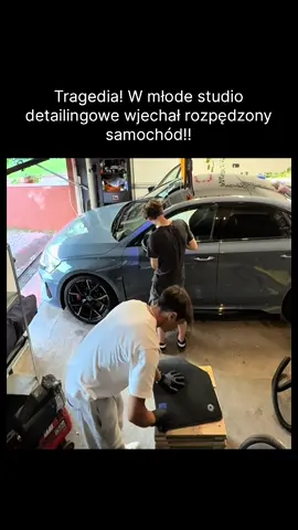 Co sądzicie o zachowaniu kierowcy? #detailing #detailingpolska #studio #samochody #wypadek 