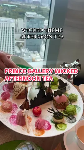 Had an amazing experience at the Prince Gallery Hotel in Tokyo where they served a Wicked theme afternoon tea! #wicked #japan #tokyo 