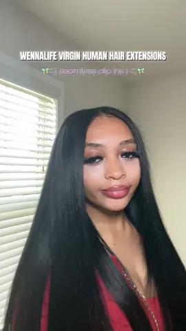 this is definitely my signature look 😍! #fyp #realhumanhair #clipinhairextensions 