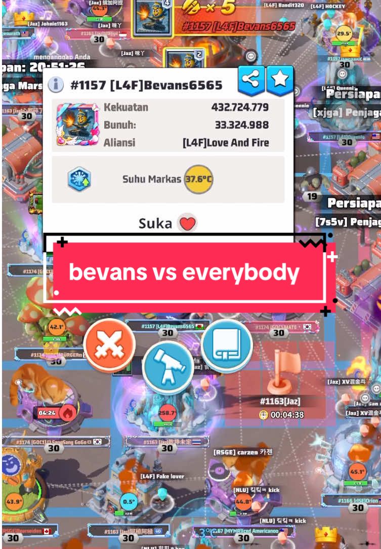 bevans vs everybody🔥 #lastwarsurvivalgame #1167 #1157 #gendarmerie #lastwar 