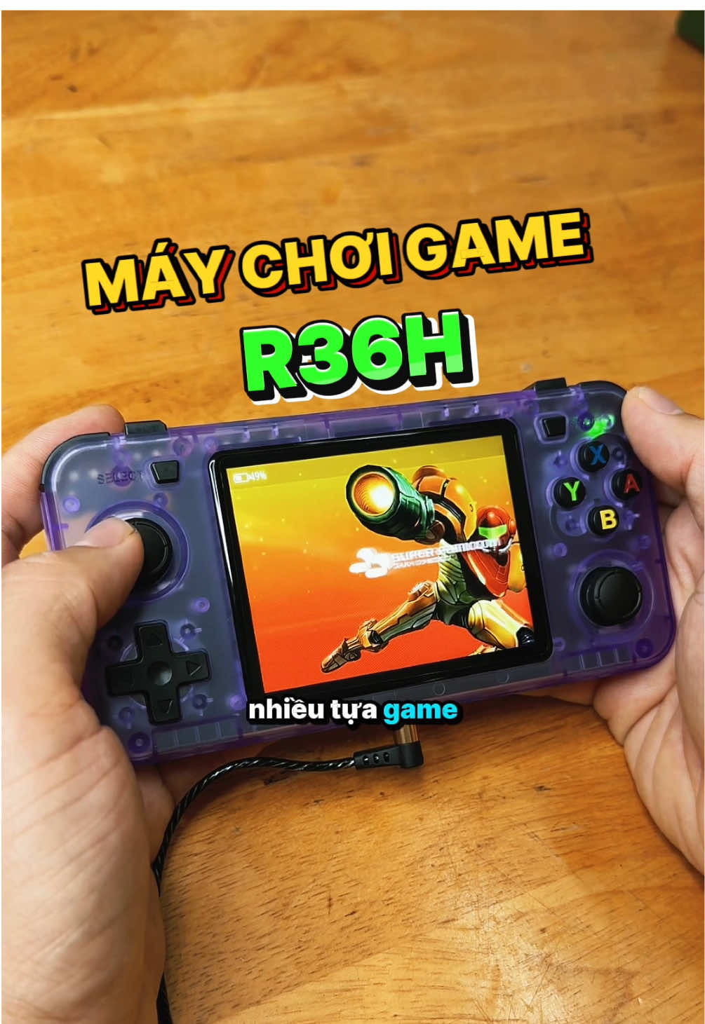 Ôn lại kỷ niệm xưa | Máy chơi game retro 4 nút đầy đủ thể loại Kiumo R36H ARKOS GAMES |Anh Kỹ Thuật Review #anhkythuatreview #maychoigame #maychoigamecamtay #r36h 