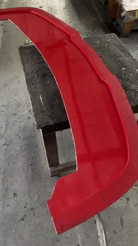 Carbon fiber front splitter. #carbonfiber #fyp #manufacturing 