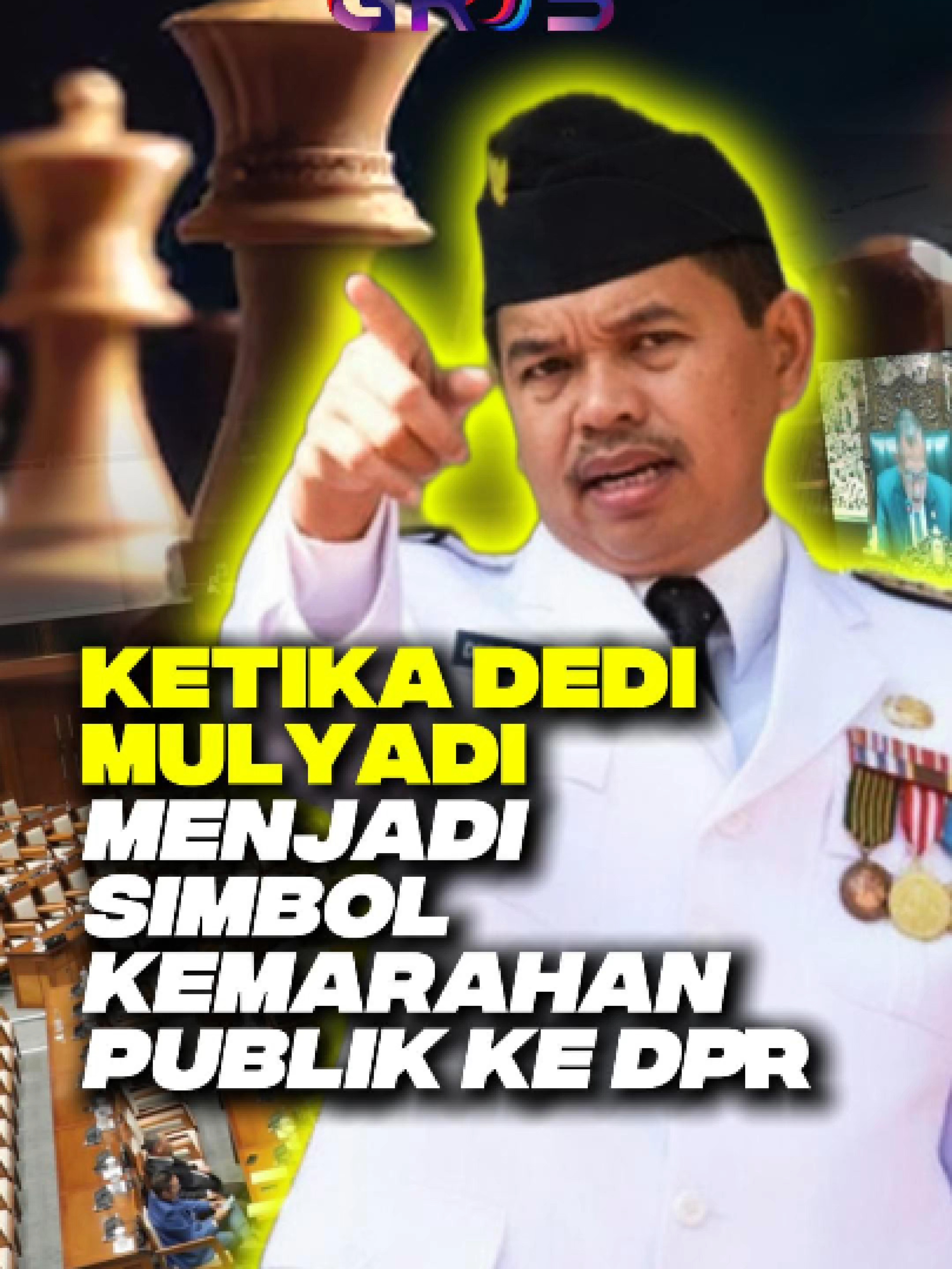 Ketika Dedi Mulyadi Menjadi Simbol Kemarahan Publik ke DPR Demonstrasi besar-besaran pada 25 Agustus di depan Gedung DPR RI menjadi puncak kemarahan publik. Ribuan mahasiswa dan elemen masyarakat turun ke jalan dengan satu pesan jelas: wakil rakyat telah gagal menjalankan amanah. Seruan lantang “Bubarkan DPR!” menggema, bukan sebagai bentuk penolakan terhadap demokrasi, melainkan ekspresi frustrasi mendalam terhadap lembaga yang dianggap semakin jauh dari kepentingan rakyat.#DediMulyadi #BubarkanDPR #KemarahanPublik #SuaraRakyat #WakilRakyatGagal #KrisisKepercayaan #TeguranDediMulyadi #GRIBJaya #DPRDiawasiRakyat #Aksi25Agustus #ProtesRakyat #IntegritasPejabat #DPRMelempem #SuaraMahasiswa