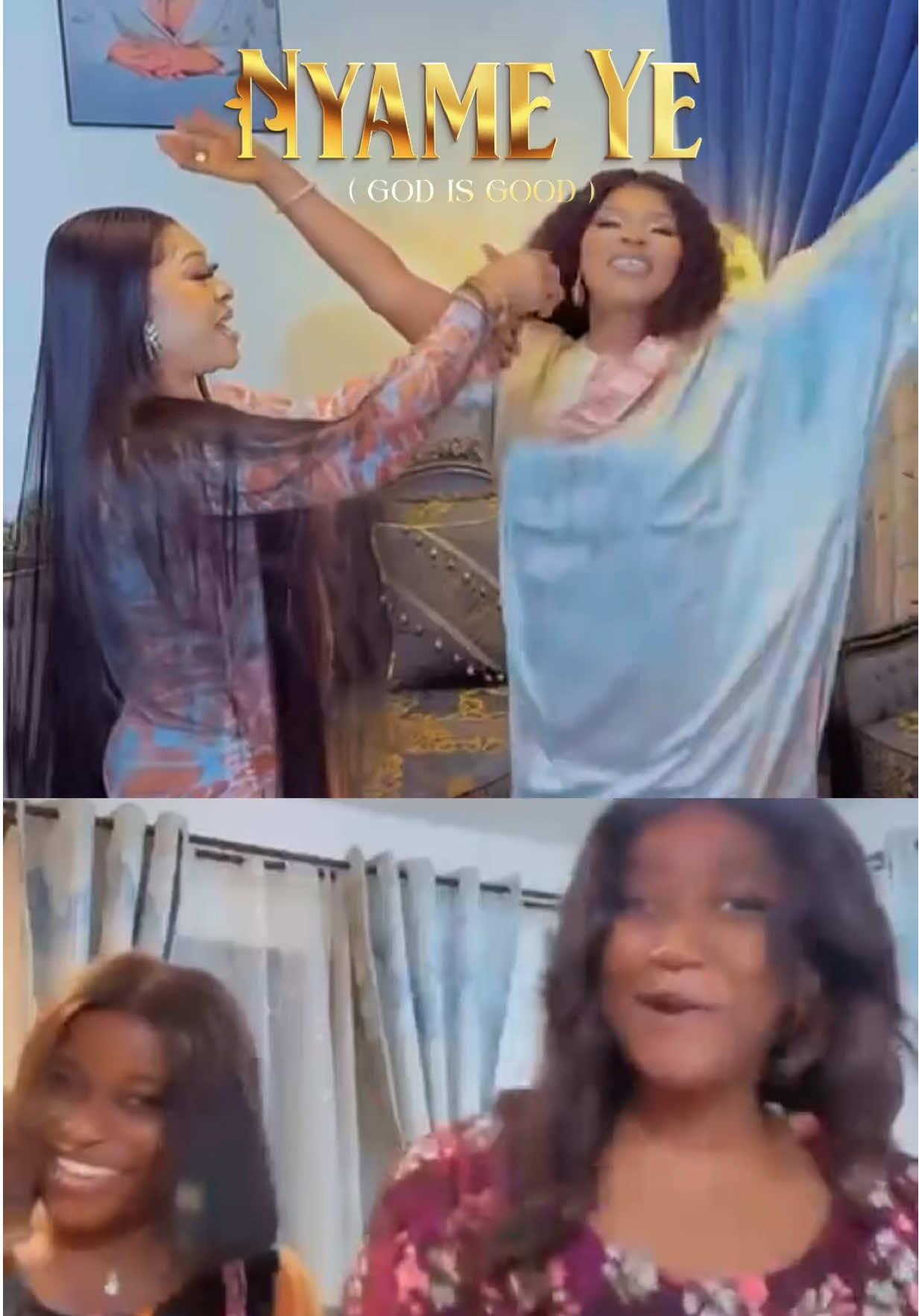 The #NyameYɛ Challenge keeps getting better! Keep tagging me and sharing your videos #foryoupage❤️❤️ #viraltiktok #fypシ゚ #GodIsGood  Cc: @princess @Rhoda Akosua Gyesuaa 