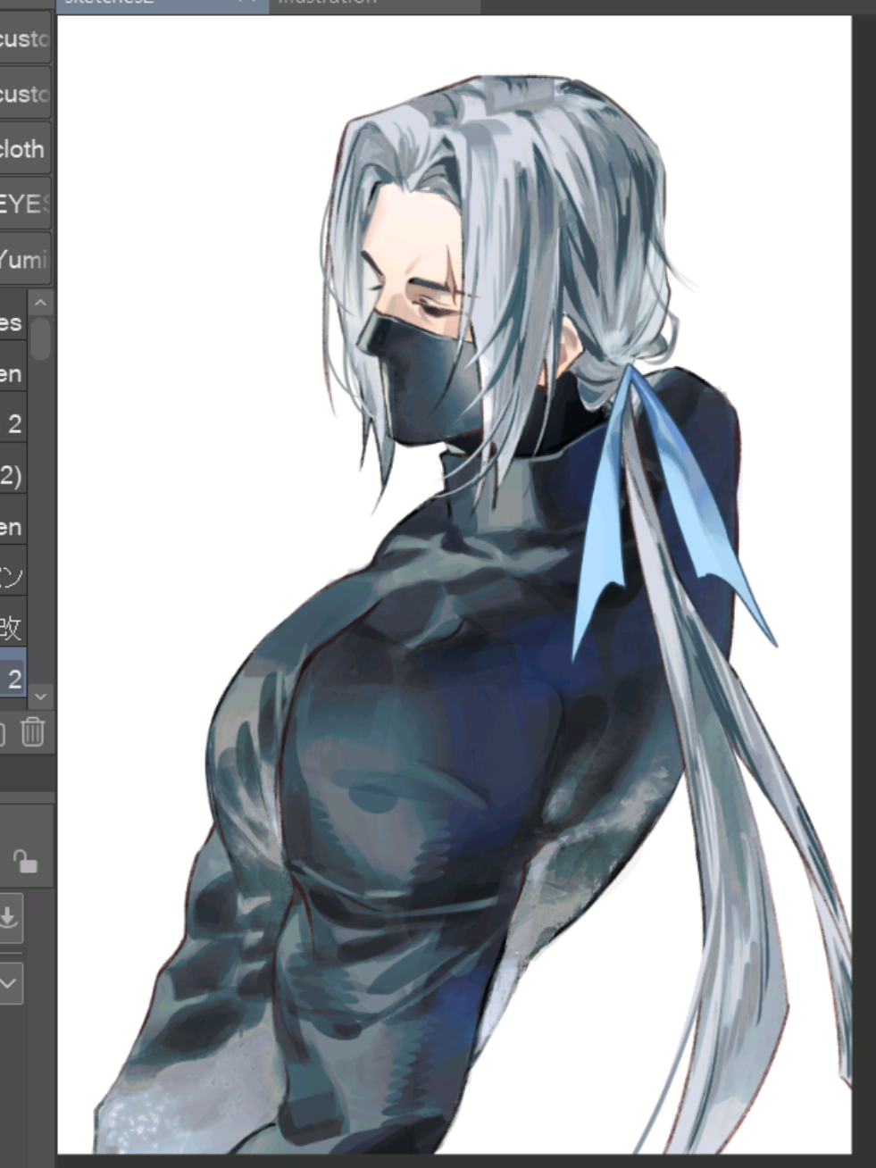 once i mastered muscle fundamentals, it's over for yall 🥀 #art #timelapse #speedpaint #illustration #fyp 