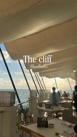 This dinner experience was everything, def a must try in Barbados 🌅🥂✨ @The Cliff Barbados #barbados #barbadosrestaurants #barbadostiktok #anniversarytrip #barbadostravel 