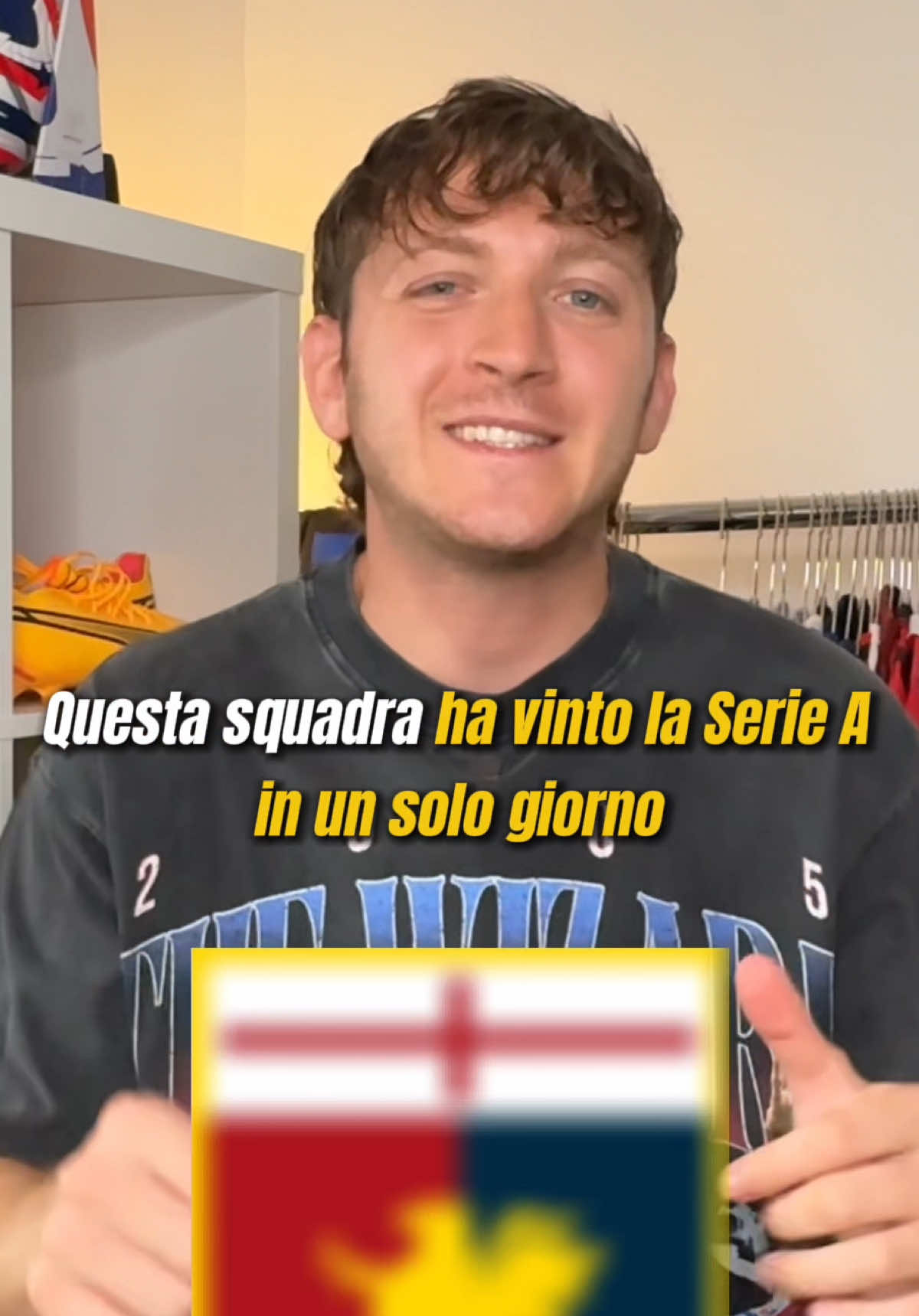 Il Genoa CAMPIONE D’ITALIA in meno di 24h 😱⚽️ ✍️ Vi piace il format del 1898?  🔎 Con la domanda finale, non voglio togliere alcun merito al Genoa! Voglio solo sapere cosa ne pensate su situazione del genere, come ad esempio i mondiali che vincemmo nel 1934 😅 #calcio #SerieA #tiktokcalcio #genoa 