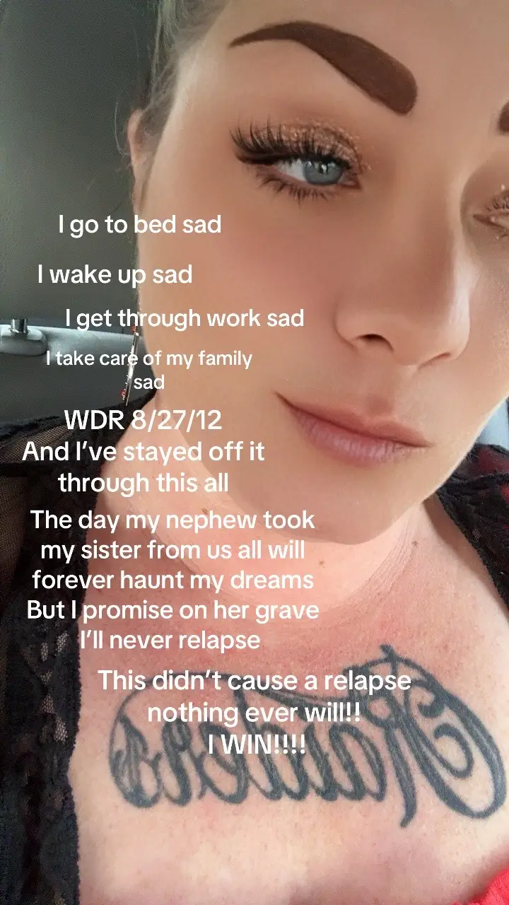 #recoveringaddict #griefjourney #sisterloss💔 #WeDoRecover #wdr 