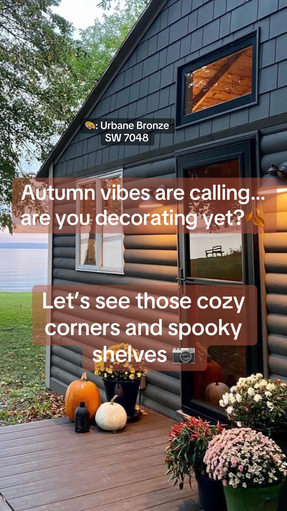 Are you team “don’t rush summer” or “bring on fall?” 🎃☀️ #SherwinWilliams #Paint #SpookySeason #Fall 