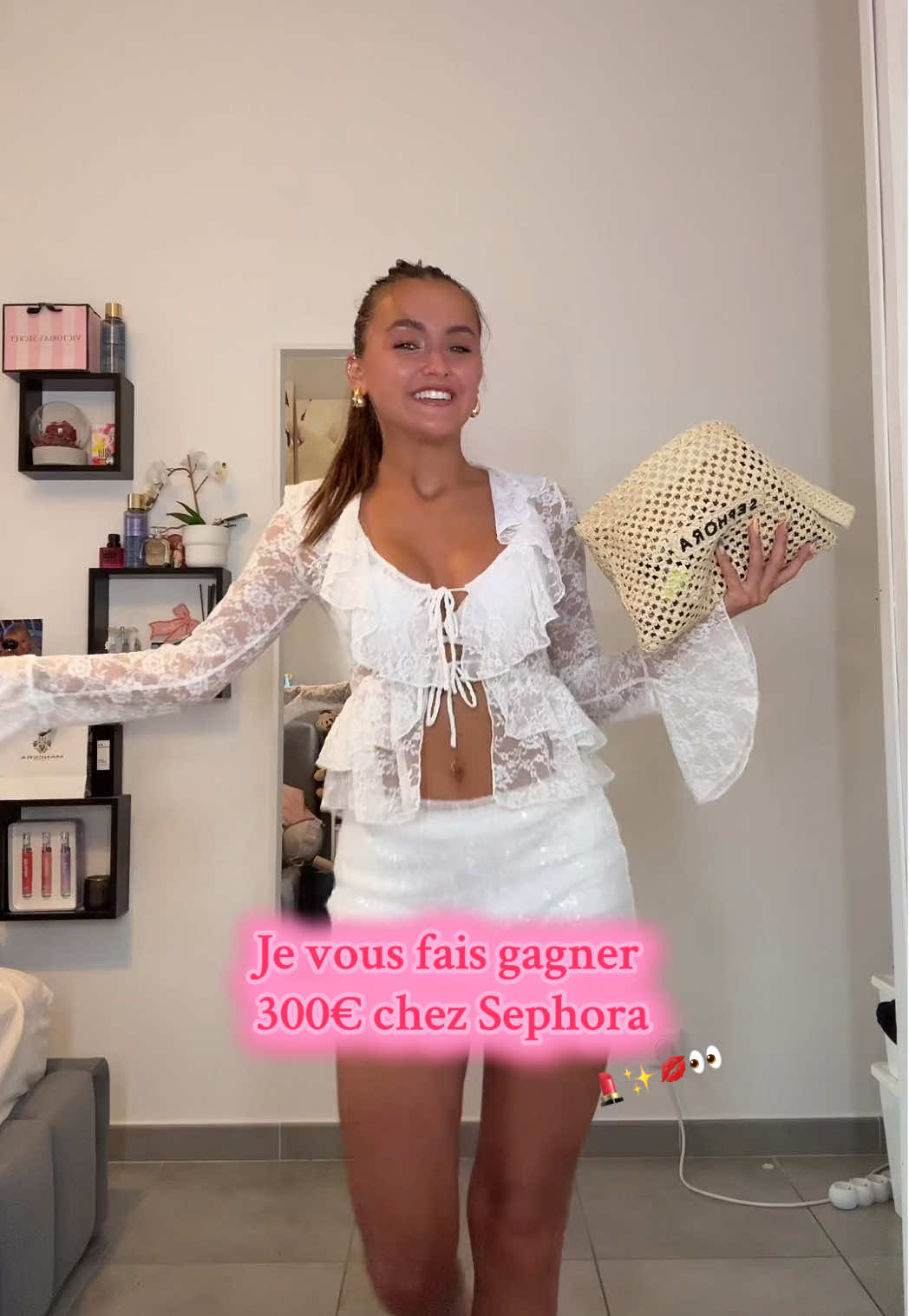 Avec @thebradery on vous fait gagner 300€ chez sephora 💄💸 pour participer :  -suivre le compte @thebradery  sur tiktok  -mentionner @thebradery + 1 ami  Tirage au sort le 7 septembre💋 ✨Également un code promo « EMIE » qui offre -10€ dès 80€ d’achats (valable sur toutes les ventes jusqu’au 7 septembre, pour les anciens et nouveaux clients)🥰 *collaboration commerciale