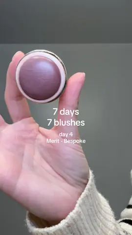 7 days, 7 blushes Day 4: Merit - Bespoke #makeuptips #merit #bespoke #creamblush 