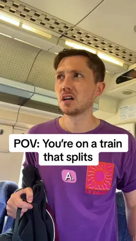 Ended up in Hogswobble 🙄 #ukcomedy #comedysketch #uktrains #traintravel #funny 