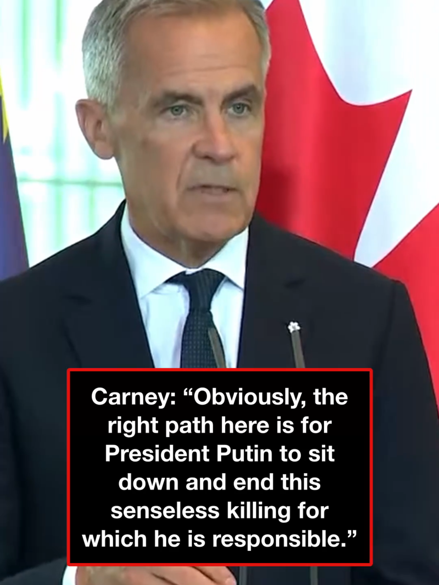 Prime Minister Carney on Ukraine peace talks. #cdnpoli