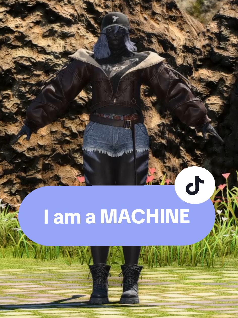 I am a MACHINE 💪🏻😤 #ffxivtok #ffxivonline #ffxiv 