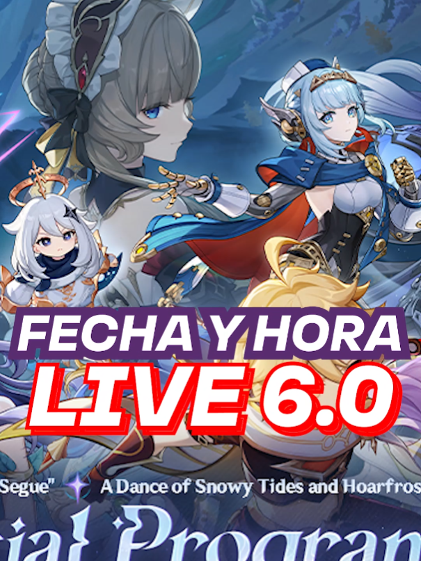 🥳 ¡Llega el Livestream de la 6.0 Nod'Krai y el Aniversario 2025! ✅ #genshin #noticias #livestream #aniversario #nuevo #genshintok #gamesandchill