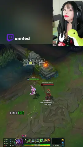 Probamos el WASD con Akali en el lol #leagueoflegend #annie #GamerGirl #wasd 