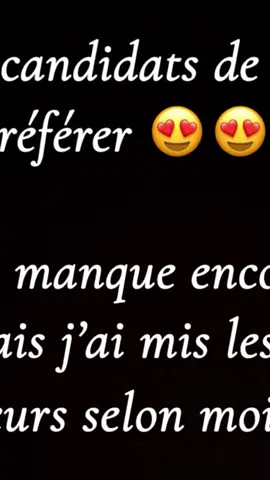Mes candidats préf😍😍#pourtoiii #telerealite #photo #Love #pourtoiii @Nicoló Ferrari @ADIXIA @Julien Tanti @Micha 🦊 @Adrien Truong @Noems @Marwa @Aurelie @Nikolalozina @PAGA @GregYega @Jessica @illancto @Maevaghennam @benoit dubois @julienbertofficiel @Melanightt ⭐️ @KevinGuedj 