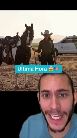 La migra ahora andará a caballo nuevamente 😱🇺🇸