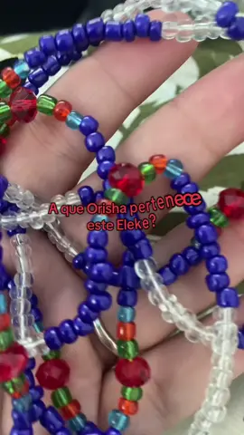 💙 #orishas #elekes #eleke #collardesanto #santo #orisha #yoruba #acheelegua 
