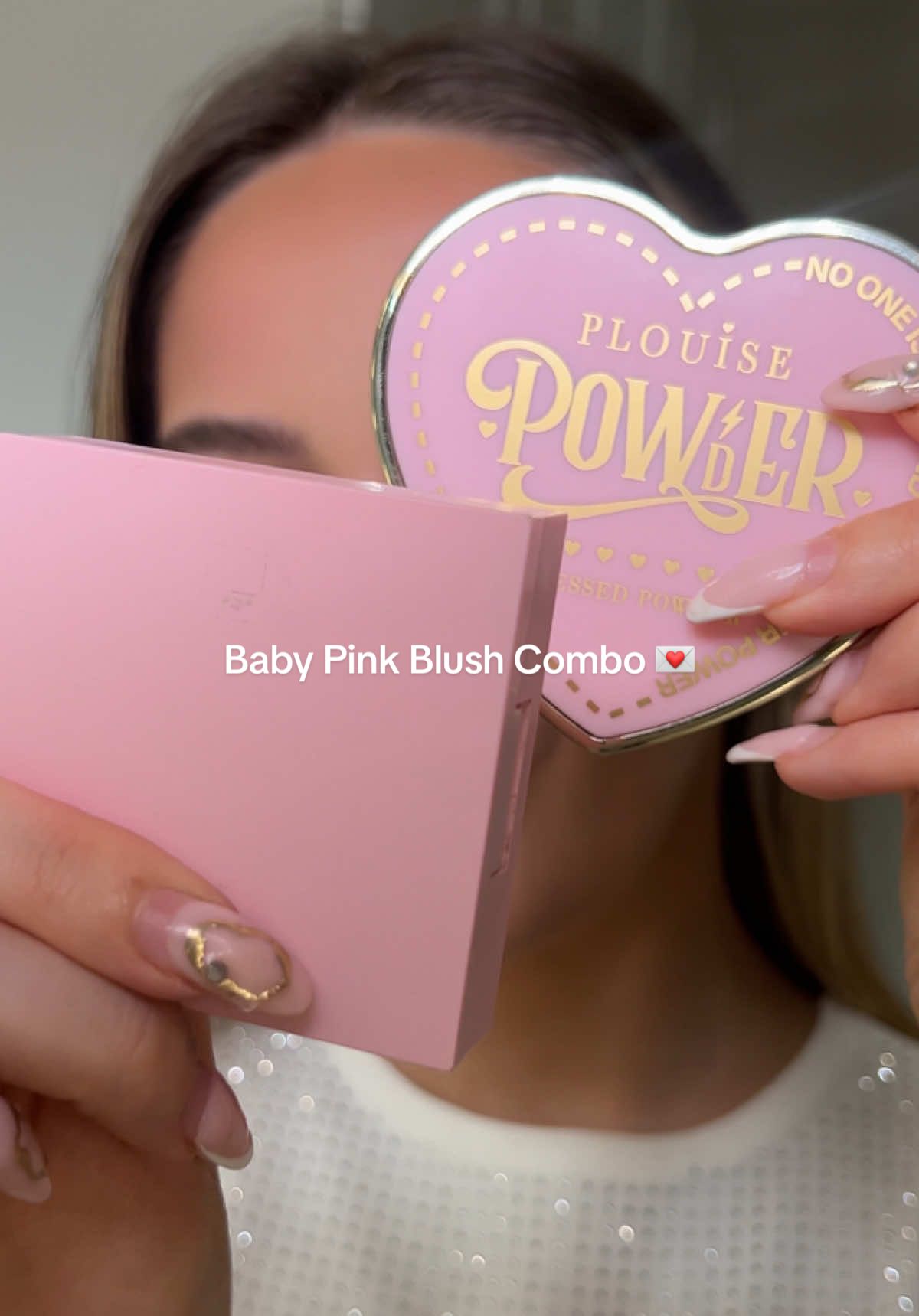 the dream baby pink blush combo 💌 #pinkblush #babypinkblush #blushcombos #blush @Kylie Cosmetics @PLOUISE 