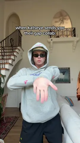 you act accordingly !!! @Robbie Blue @KATSEYE @Gap 💙 #katseye #gap #katseyegap #larsgummer 