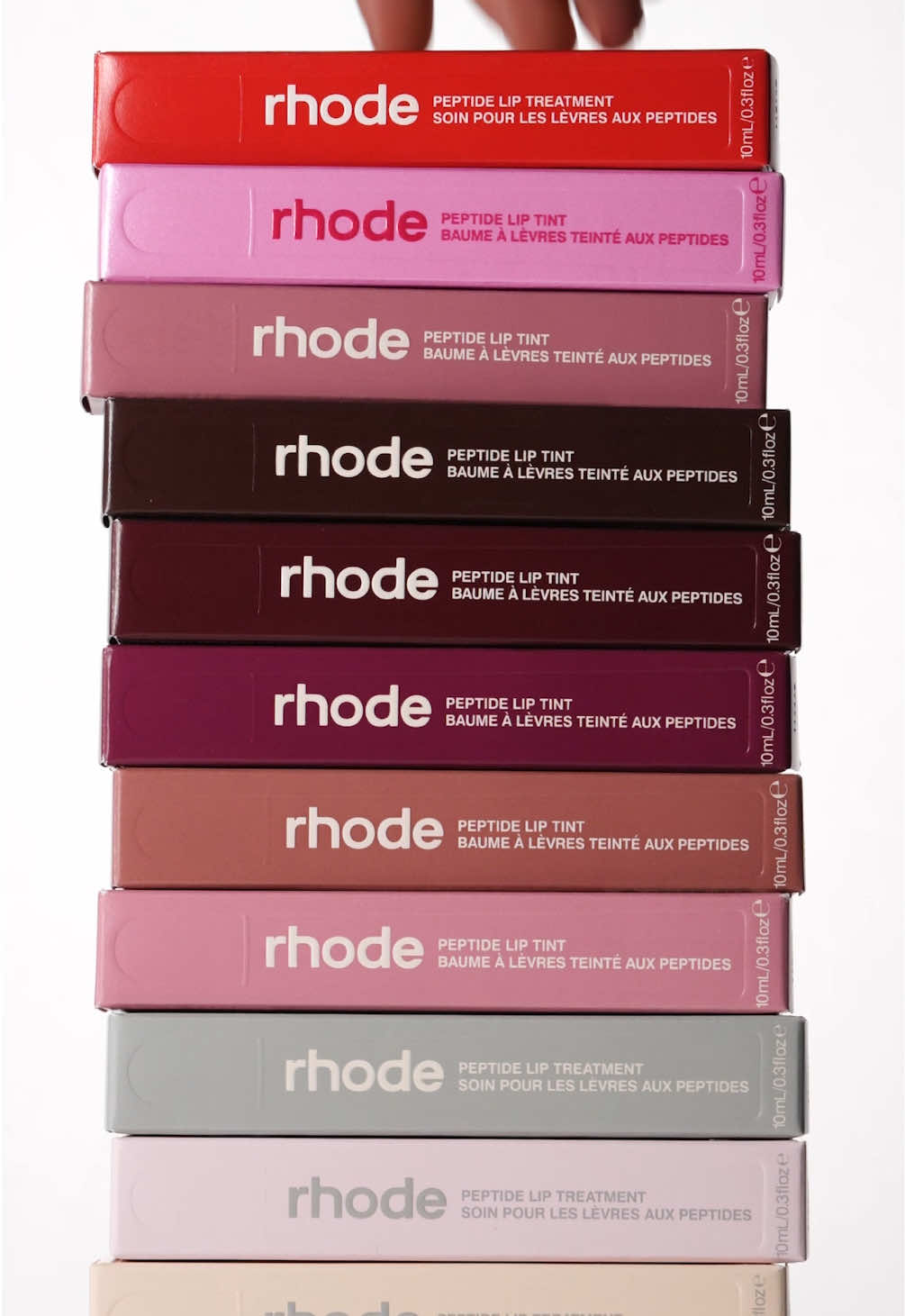 oldies but goodies 🍓🎀👙 so worth the wait. strawberry glaze, jelly bean, and salty tan have returned as part of our forever peptide lip treatment and tint collection. pick them up  solo or bundle together in a set of all three on rhodeskin.com ✨  p.s. see you at @sephora @sephoracanada on September 4th 👀