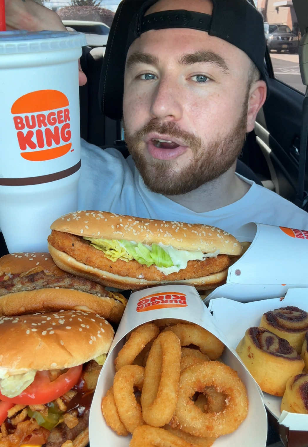 Back at BK 😩 #burgerking #mukbangeatingshow #Foodie #fypシ #viral 