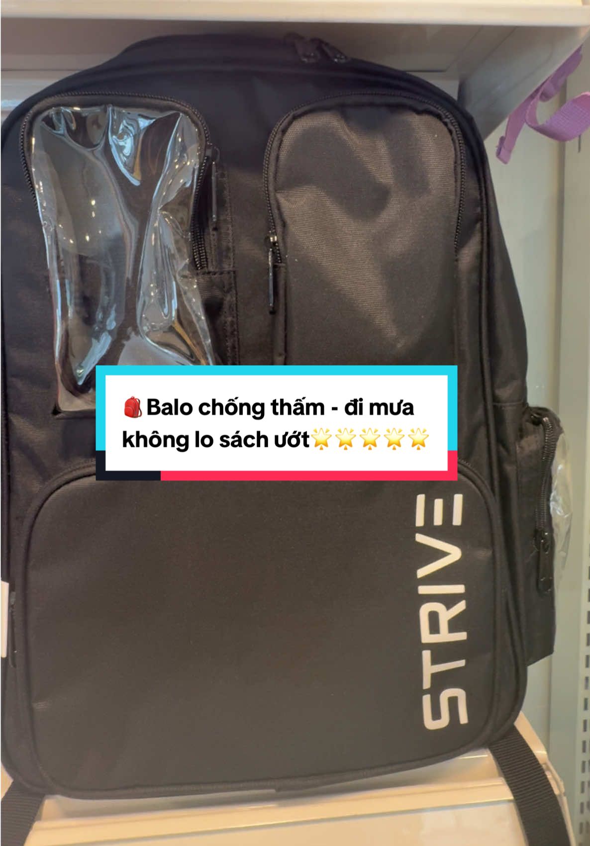 🎒 Balo chống thấm Thiên Long 🎒 chống thấm tuyệt đối! 🌧️ Test nước trực tiếp – sách vẫn khô. ✨ Ngăn laptop lớn , cực tiện đi học/đi làm. ⚡ Chạm giỏ để đặt ngay! #balo #balothethao #balodunglap #balo_laptop_17_inch #baloxin 
