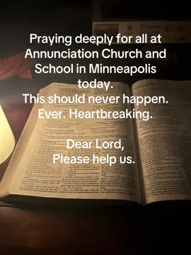 Heartbreaking. Lord please help. Evil is in this world. Praying for everyone. These are innocent children and families. #heartbroken #minneapolis #dearGod #💔