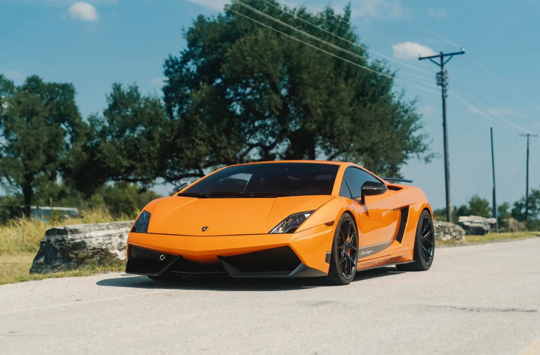 For Sale – 2012 Lamborghini Gallardo Superleggera in Arancio Borealis!     * 12,000 miles     * Underground Racing X2 Twin Turbo Package with X3 Billet Block.      * Upgraded Brushless Fuel System & all the goodies!      * +2500WHP      * HRE Wheels     * Over $500k invested in the build. Asking Price: $375,000 Serious inquiries only, Contact us at: 📲 (512) 339-0330  Or 📧 E-Mail at rudy@calvomotorsports.com 