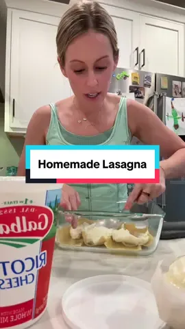 Homemade lasagna > store bought lasagna 🇮🇹👩🏼‍🍳 #Recipe #mom #DinnerIdeas 