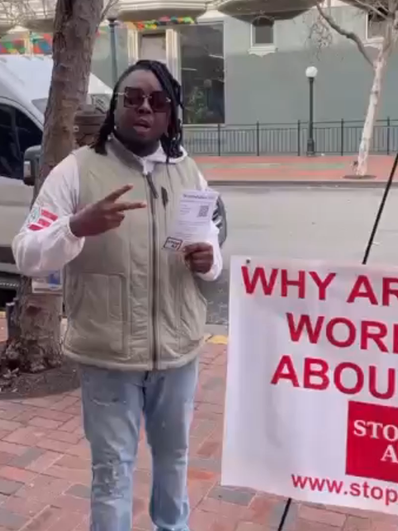 This is Malcolm with Wierdogang510 https://www.instagram.com/wierdogang510/ #stopai #publicopinion #aisucks #streetinterview #aiisbad