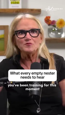 If you're an empty nester or becoming one, this is what you really need to hear right now. Listen to this episode of The Mel Robbins Podcast for more wisdom and insight about stepping into this new chapter as an empty nester 🎧 