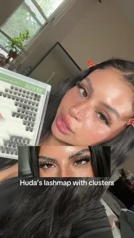 My favorite clusters are 50% off rn. Lmk if u have any questions :) #hudamustafa #hudalashes #hudalashmap #hudaloveisland #hudaloveislandedit 