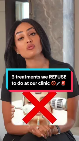 Not every tweakment is worth it and some we just won’t offer. Here are 3 treatments we avoid to keep results natural, safe, and ethical. #AestheticClinic #SafeAesthetics #NaturalResults #DoctorExplains