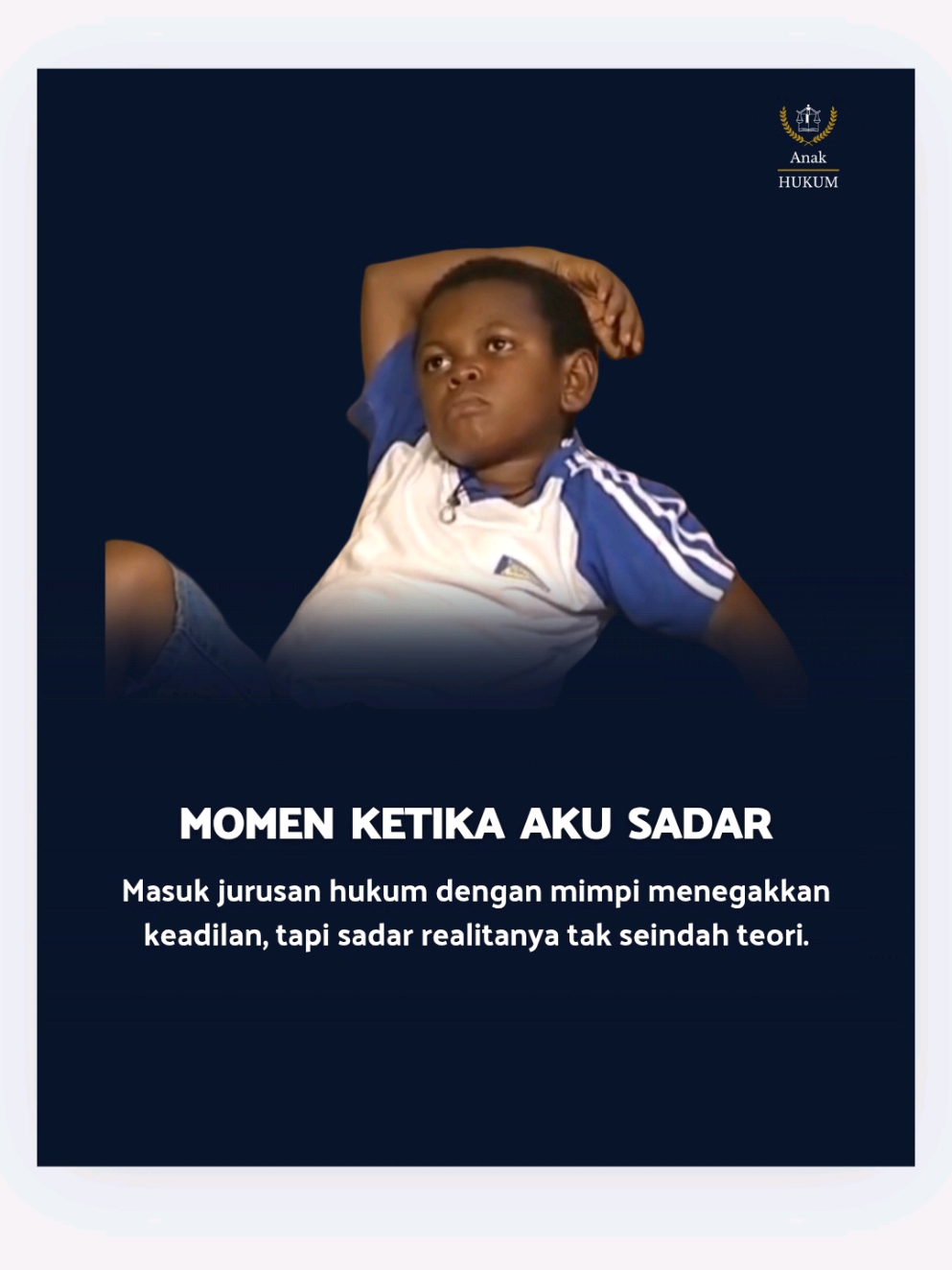 Masuk jurusan hukum dengan mimpi menegakkan keadilan, tapi sadar realitanya tak seindah teori. . . . . #hukum #anakhukum #mahasiswahukum #edukasihukum 