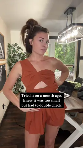 Always gotta double check. You’ll never catch me trying clothes on in a store 😂 She was a goodwill find for a bachelorette trip coming up thought I got a deal 🥲 #goodwillfinds #bach #dresses #fashiontok 