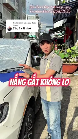 Trả lời @Toản Phạm mời Bác bấm vào giỏ hàng để mua tấm che nắng kính lái nhà em luôn Bác nhá #tamchenangoto #tamchenangkinhlaioto #chenangoto #tiktokshopel #backtoschool 