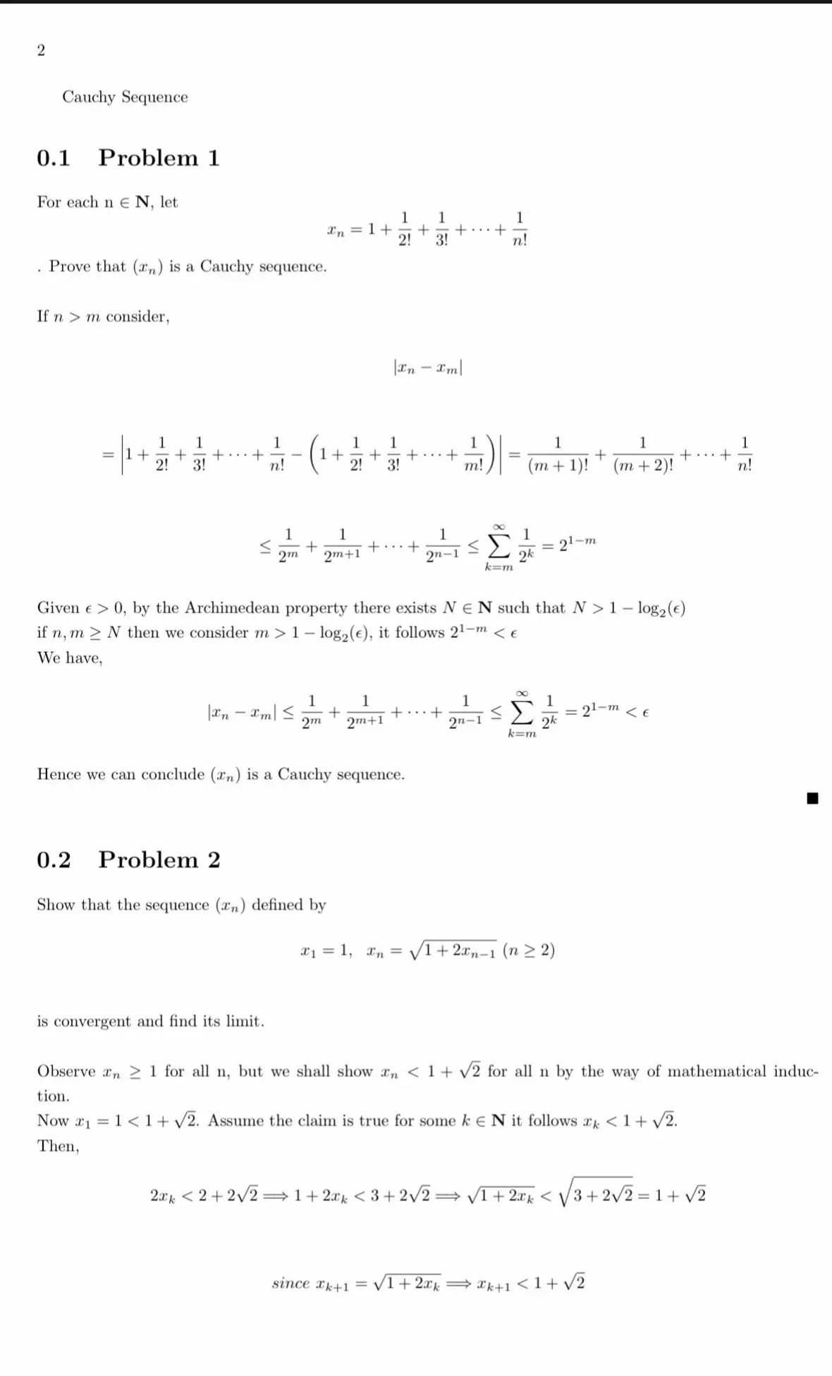 Just presenting popular problems in Introductory Real analysis  #mattiktok #algebra #alevels #STEMTok #nhsm 