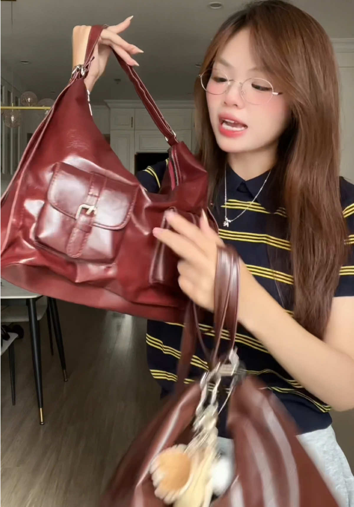 Túi tote kiêm balo đi học#tuitote #tuitotebag #tuitoteda #tuitotedihoc 